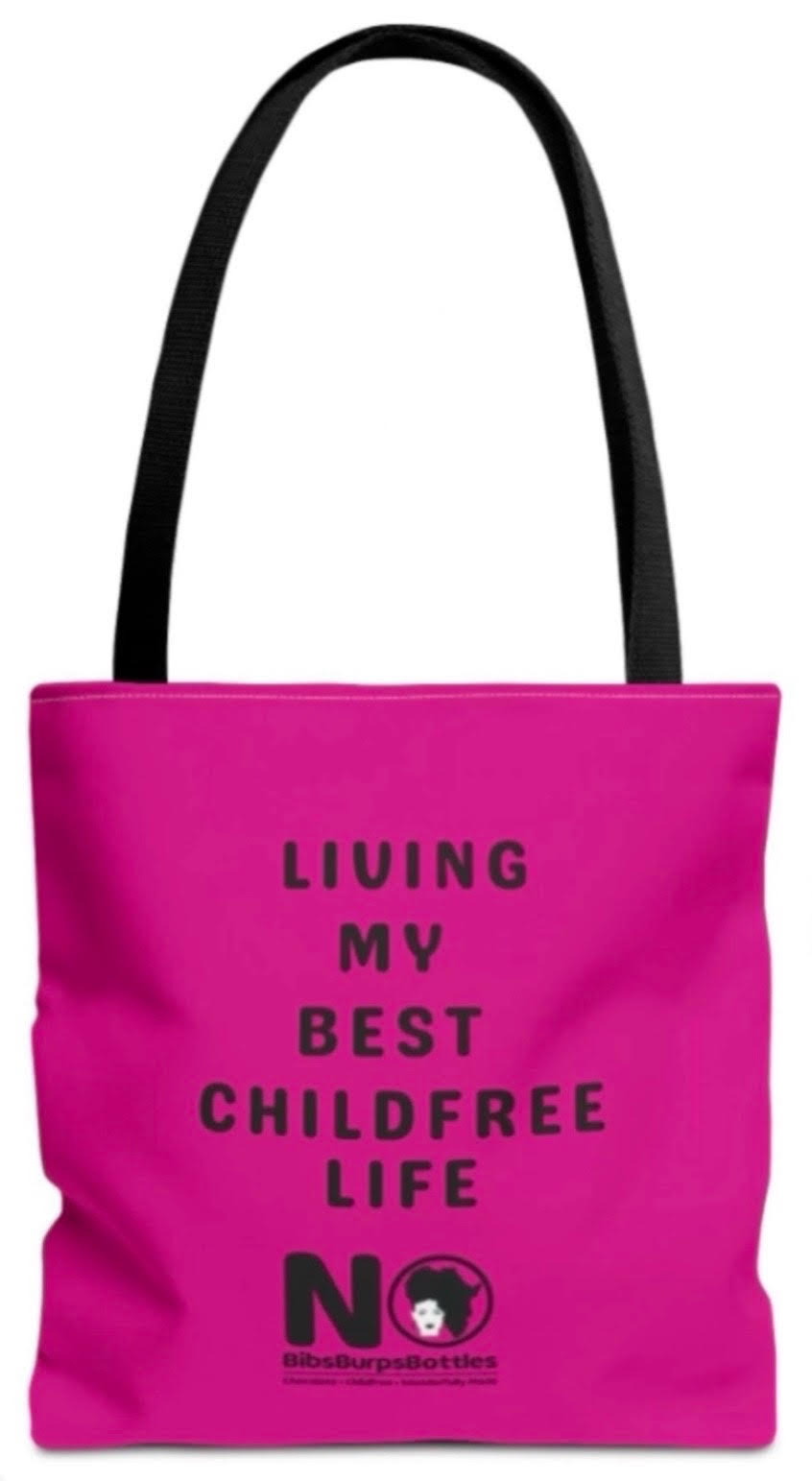 Hot Pink Childfree Tote